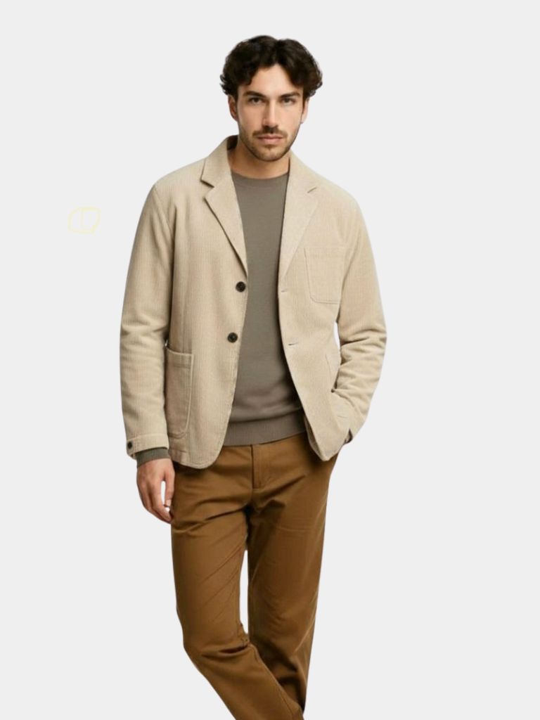 Blazer Invernale In Velluto A Coste - Roma Essenza