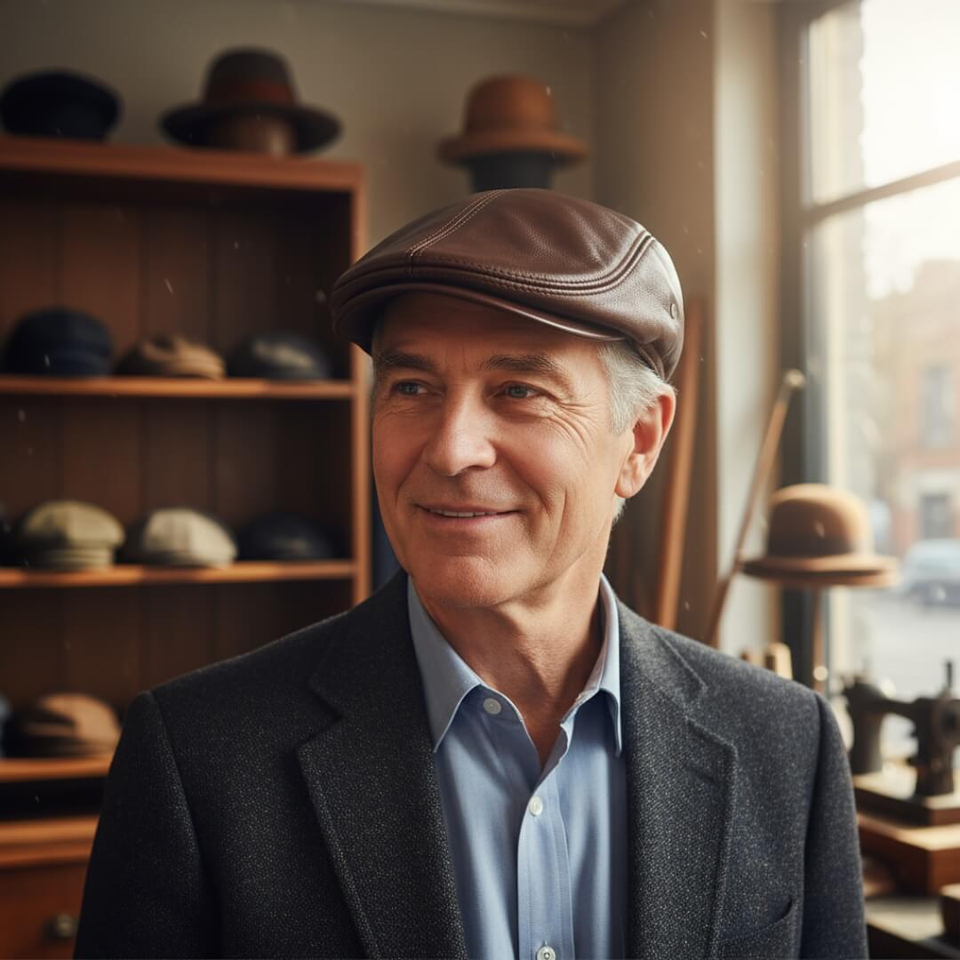 Cappello in Pelle Ivy | TORINO