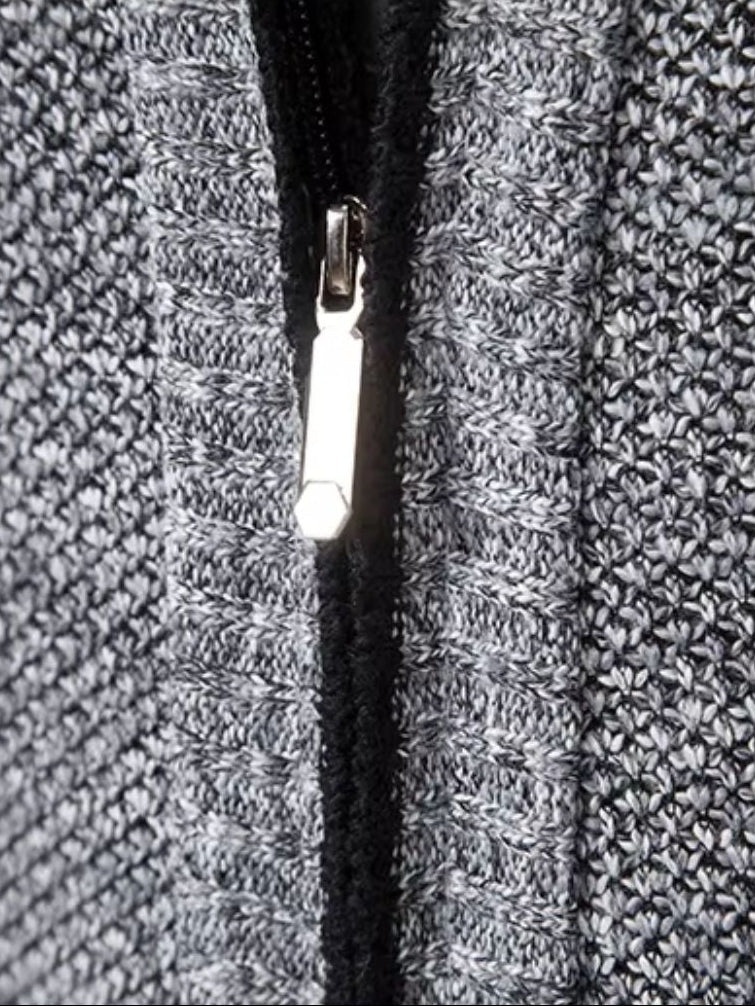 Gilet Elegante con Zip Intera - Roma Essenza