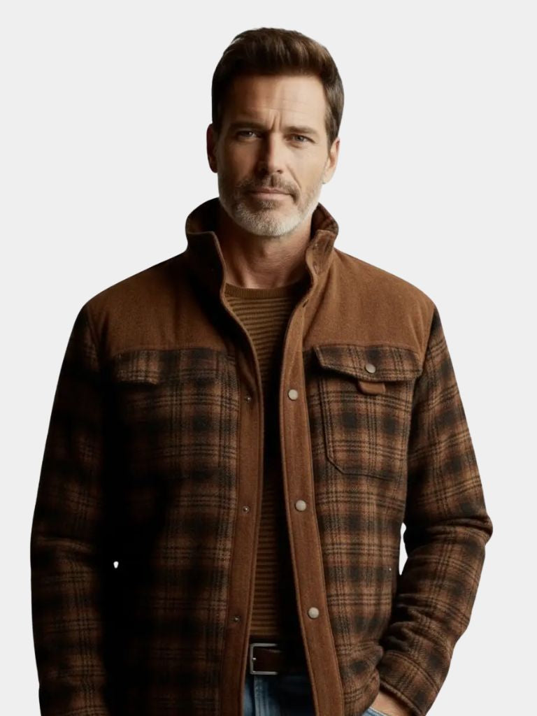 Giacca Flanella Rustica Redwood - Roma Essenza