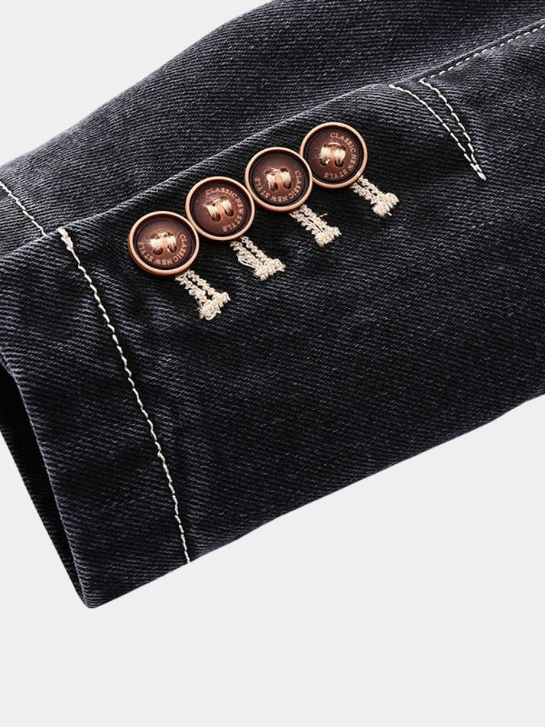 Giacca Blazer Denim Covenant – Roma Essenza