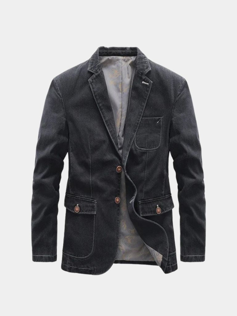Giacca Blazer Denim Covenant – Roma Essenza