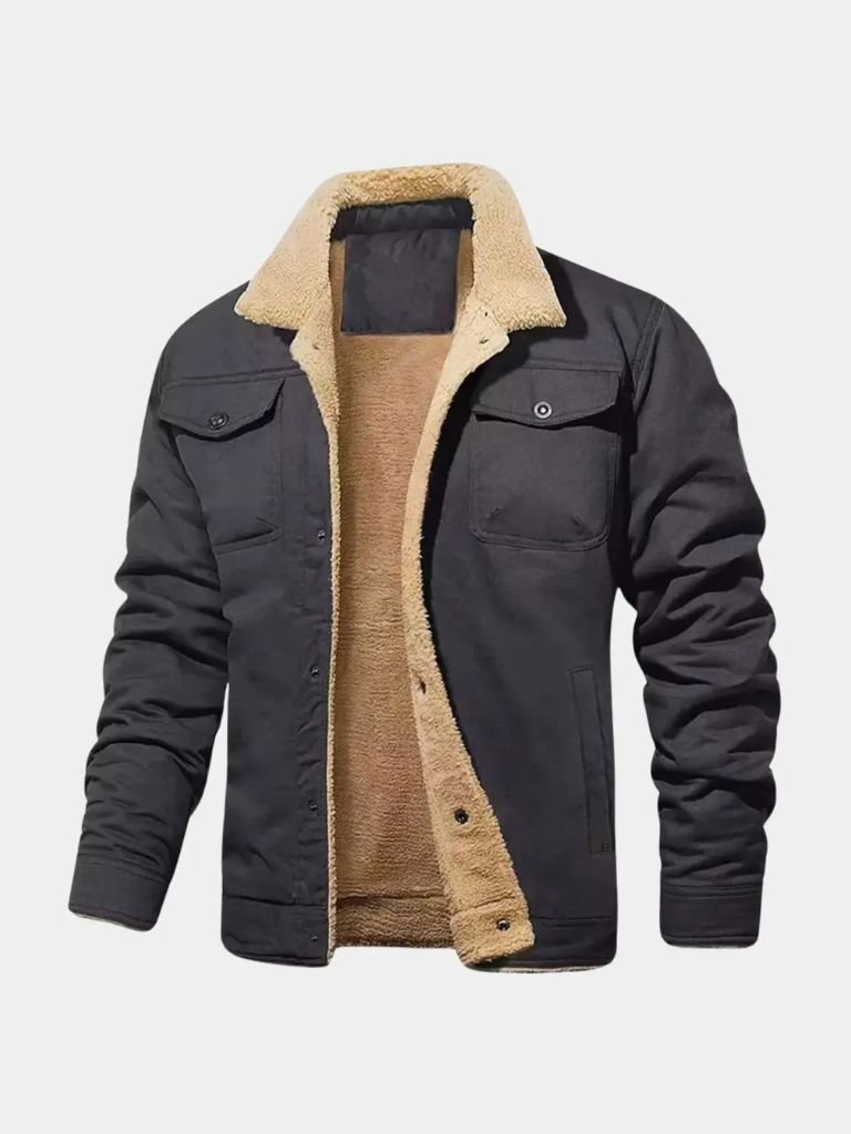 Giacca Bomber in Fleece Vintage - Roma Essenza