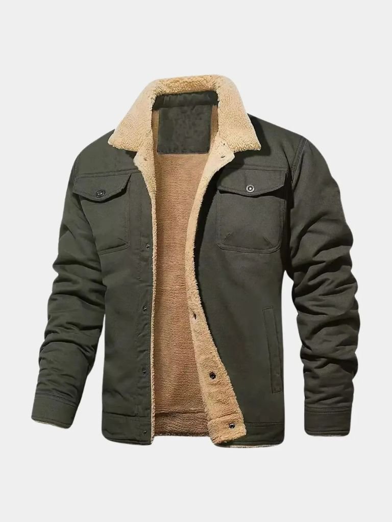 Giacca Bomber in Fleece Vintage - Roma Essenza